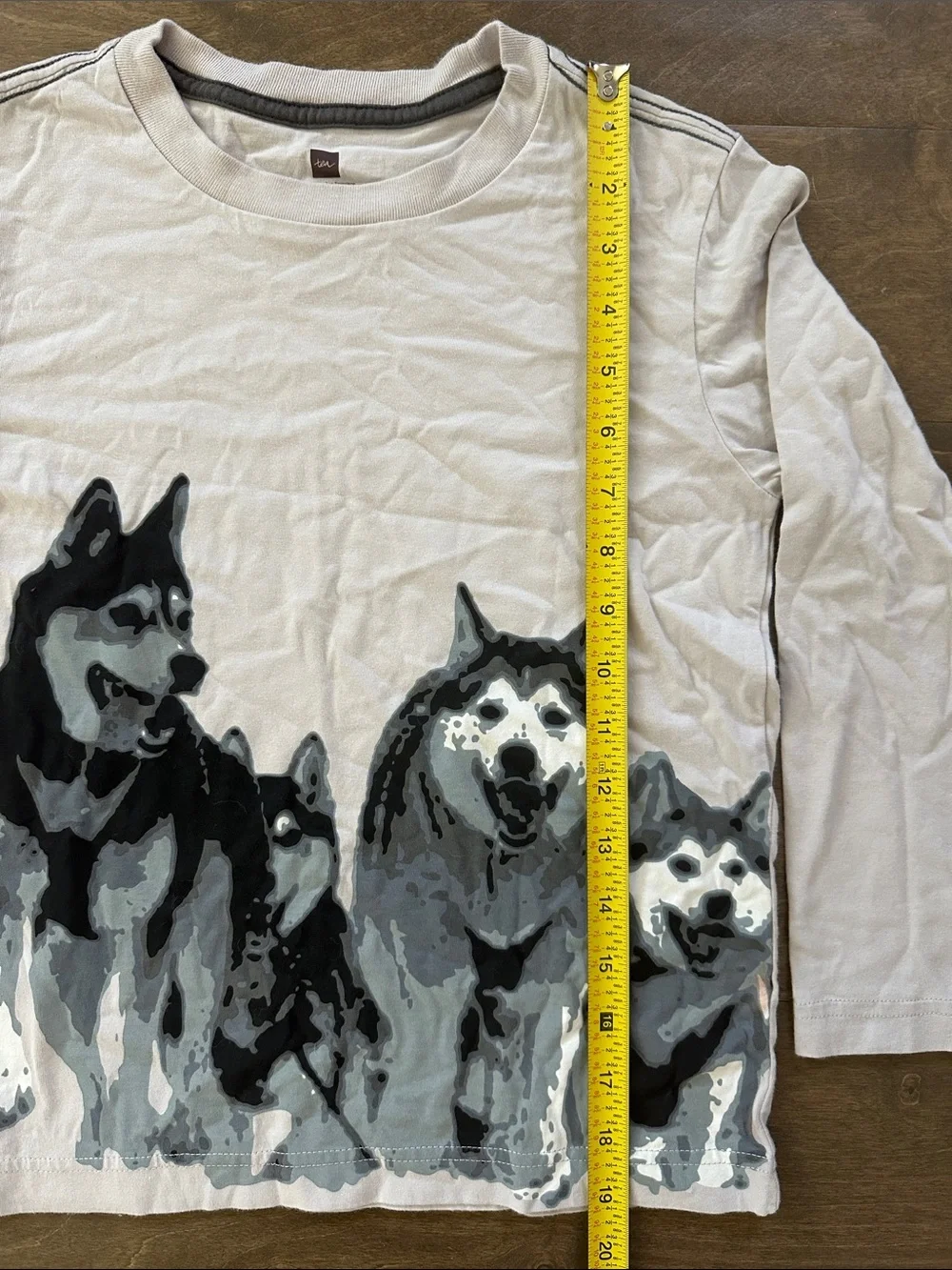 Tea Collection Husky Tee, Size 7.